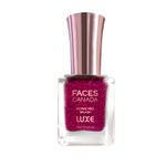 Buy FACES CANADA Ultime Pro Splash Luxe Nail Enamel - Ruby Rush (L18), 12ml | Glossy Finish | Quick Drying | Long Lasting | High Shine | Chip Defiant | Even-Finish | Vegan | Non-Toxic | Ethanol-Free - Purplle