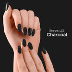 Buy FACES CANADA Ultime Pro Splash Luxe Nail Enamel - Charcoal (L25), 12ml | Glossy Finish | Quick Drying | Long Lasting | High Shine | Chip Defiant | Even-Finish | Vegan | Non-Toxic | Ethanol-Free - Purplle