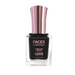 Buy FACES CANADA Ultime Pro Splash Luxe Nail Enamel - Charcoal (L25), 12ml | Glossy Finish | Quick Drying | Long Lasting | High Shine | Chip Defiant | Even-Finish | Vegan | Non-Toxic | Ethanol-Free - Purplle
