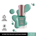 Buy FACES CANADA Ultime Pro Splash Luxe Nail Enamel - Seafoam (L28), 12ml | Glossy Finish | Quick Drying | Long Lasting | High Shine | Chip Defiant | Even-Finish | Vegan | Non-Toxic | Ethanol-Free - Purplle