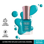 Buy FACES CANADA Ultime Pro Splash Luxe Nail Enamel - Teal Seal (L30), 12ml | Glossy Finish | Quick Drying | Long Lasting | High Shine | Chip Defiant | Even-Finish | Vegan | Non-Toxic | Ethanol-Free - Purplle
