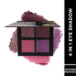 Buy FACES CANADA 4 IN 1 Quad Eyeshadow Palette - Wicked Fantasy 03, 4.8 gm | Shimmer & Matte Shades | Satin Matte Finish Eye Shadow Quartet | Intense Pigment | Long Lasting | Vitamin E Enriched | Vegan - Purplle