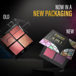 Buy FACES CANADA 4 IN 1 Quad Eyeshadow Palette - Wicked Fantasy 03, 4.8 gm | Shimmer & Matte Shades | Satin Matte Finish Eye Shadow Quartet | Intense Pigment | Long Lasting | Vitamin E Enriched | Vegan - Purplle