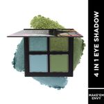Buy FACES CANADA 4 IN 1 Quad Eyeshadow Palette - Make'em Envy 05, 4.8 gm | Shimmer & Matte Shades | Satin Matte Finish Eye Shadow Quartet | Intense Pigment | Long Lasting | Vitamin E Enriched | Vegan - Purplle
