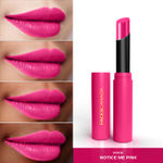 Buy FACES CANADA Long Stay 3-in-1 Matte Lipstick - Notice Me Pink 06, 2 gm - Purplle