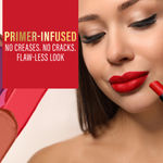 Buy FACES CANADA Long Stay 3-in-1 Matte Lipstick - Haute Plum 08, 2 gm - Purplle