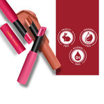 Buy FACES CANADA Long Stay 3-in-1 Matte Lipstick - Haute Plum 08, 2 gm - Purplle