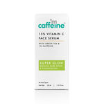 Buy mCaffeine Green Tea Face Serum with Vitamin C 15% - 30 ml - Purplle