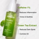 Buy mCaffeine Green Tea Face Serum with Multi-Peptides - Purplle