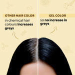 Buy Indus Valley Organically Natural Gel Medium Brown 4.0 & Chaitan Moyen 4.0 Hair Color -(220 g) - Purplle