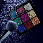 Buy Ronzille 9 Color Glitter Eyeshadow Palette -12  - Purplle