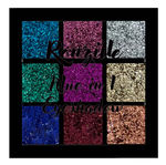 Buy Ronzille 9 Color Glitter Eyeshadow Palette -12  - Purplle