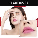 Buy INSIGHT COSMETICS MEGA LAST CRAYON LIPSTICK_MAKING MOVES (01) - Purplle