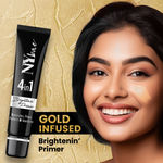 Buy NY Bae Brightenin' Primer | 4 in 1 | Base Highlighting | Gold Shimmer - Korean Skin | Vitamin E | Moisturizing | Minimizes Pores | Long Lasting Makeup | 15 g - Purplle