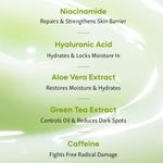 Buy mCaffeine Green Tea Oil-Free Moisturizer with Niacinamide 5% (50 ml) - Purplle