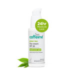 Buy mCaffeine Green Tea day cream SPF 30 with hyaluronic acid - Purplle