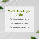 Buy mCaffeine Green Tea Body Wash With BHA Salicylic Acid - 1% - 200 ml - Purplle