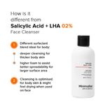 Buy Minimalist Salicylic acid & LHA 2% Body Wash with Niacinamide, Betaine & Gylcerine - 200 ml - Purplle