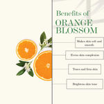 Buy Good Vibes Orange Blossom Skin Brightening Face Wash | Reduces Acne, Cleansing | No Parabens, No Mineral Oil, No Animal Testing (120 ml) - Purplle