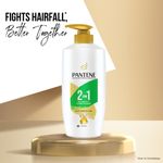 Buy Pantene 2 In 1 Silky Smooth Care Shampoo + Conditioner (650 ml) - Purplle