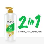 Buy Pantene 2 In 1 Silky Smooth Care Shampoo + Conditioner (650 ml) - Purplle