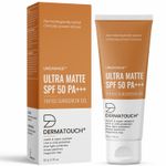 Buy DERMATOUCH Undamage Ultra Matte Tinted Sunscreen SPF 50 PA+++ | Water & Sweat Resistant | Fragrance Free | No White Cast - 50G - Purplle