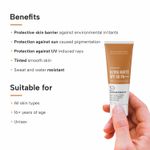 Buy DERMATOUCH Undamage Ultra Matte Tinted Sunscreen SPF 50 PA+++ | Water & Sweat Resistant | Fragrance Free | No White Cast - 50G - Purplle
