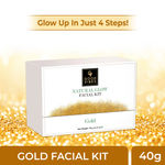 Buy Good Vibes Gold Natural Glow Facial Kit | Glowing, Anti-Ageing | No Parabens, No Animal Testing (40 gm) - Purplle
