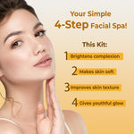 Buy Good Vibes Gold Natural Glow Facial Kit | Glowing, Anti-Ageing | No Parabens, No Animal Testing (40 gm) - Purplle