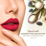 Buy FACES CANADA Matte Addiction Lipstick - Vivacious Pink, 3.7 gm| 9HR Longstay | HD Luxe Finish | Intense Color | Hydrating Comfort | Primer Infused | Smooth Creamy Texture |With Mulberry & Shea Butter - Purplle