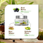 Buy Organic Harvest Brightening Face Cream For Women Infused with Kakadu Plum, Acai Berry & Rice Water 110 ml - Purplle