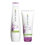 Buy Biolage Professional Hydrasource Anti-Dryness Shampoo and Conditioner Combo, Hydrates and Moisturizes Dry Hair, Enriched with Aloe, 400ml + 196g - Purplle