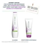 Buy Biolage Professional Hydrasource Anti-Dryness Shampoo and Conditioner Combo, Hydrates and Moisturizes Dry Hair, Enriched with Aloe, 200ml + 98g - Purplle