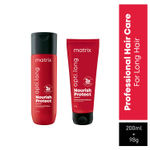 Buy Matrix Opti Long Nourish Protect Nourishing Shampoo Ceramide + Combo of Opti Long Professional Conditioner | For Healthy, Long Hair (200 ml + 98 g) - Purplle