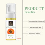 Buy Good Vibes Papaya Skin Clearing Foaming Face Wash |Brightening, Even Tone (150ml) - Purplle
