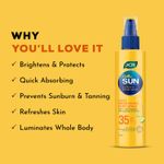 Buy Joy Daily Brightening Body Sunscreen Lotion with SPF 35+++ for UV & Tan Protection | For Lightweight Moisturization & Sun Protection | Quick Absorbing Lotion for All Skin Types,150ml - Purplle