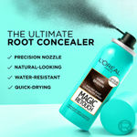 Buy L'Oreal Paris Magic Retouch Instant Root Concealer Spray - Dark Brown, Volume-75 ml, For All Hair Types, Instant Grey Coverage, Water-proof, Transfer-proof & Quick-drying Formula - Purplle