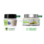 Buy Organic Harvest Brightening Night Cream With Kakadu Plum, Acai Berry & Rice Water, 50 ml - Purplle