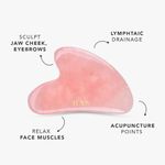 Buy RAS Luxury Oils Rose Quartz Gua Sha (1 Pc) - Purplle