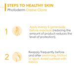 Buy Bioderma Photoderm CremeA Claire Light SPF 50+ Sunscreen Cream Sensitive Dry Skin, 40 ml - Purplle