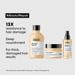 Buy L'Oreal Professionnel Serie Expert Absolut Repair Shampoo +Serie Expert Absolut Repair Mask + Absolut Repair Oil 10-in-1 (300ml + 250 gm + 90 ml) - Purplle