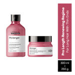 Buy L'Oreal Professionnel Serie Expert Pro Longer Shampoo + Serie Expert Pro Longer Mask | With Filler-A100 and Amino Acid (300ml+250gm) - Purplle