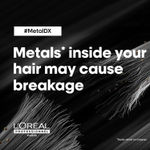 Buy L'Oreal ProfessionnelSerie Expert Metal DX Anti-Metal Cleansing Cream Shampoo + Combo of Metal DX Hair Mask|(300ml+250gm) |For Damaged & Colored Hair - Purplle