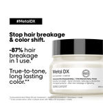 Buy L'Oreal ProfessionnelSerie Expert Metal DX Anti-Metal Cleansing Cream Shampoo + Combo of Metal DX Hair Mask|(300ml+250gm) |For Damaged & Colored Hair - Purplle