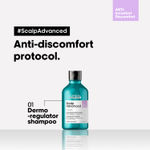 Buy L'Oreal Professionnel Scalp Advanced Anti-Discomfort Dermo-Regulator Shampoo + Combo of Metal DX Hair Mask(300ml + 250gm) - Purplle