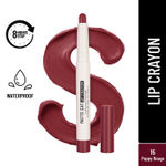 Buy Swiss Beauty Non-Transfer Matte Cat Lip Crayon | Water-Resistant | Long-Lasting 8 Hours Stay | Retractable Lip Crayon |Lighweight|Shade 15 Poppy-Rouge 1.5 gm - Purplle