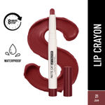 Buy Swiss Beauty Non-Transfer Matte Cat Lip Crayon | Water-Resistant | Long-Lasting 8 Hours Stay | Retractable Lip Crayon |Lighweight|Shade 21 Jam 1.5 gm - Purplle