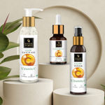 Buy Good Vibes Vitamin C Skin Care Combo (Set of 3) - Face Serum (10 ml), Toner (120 ml) & Face Wash (120 ml) - Purplle