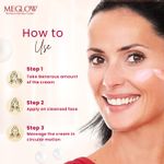 Buy MEGLOW Meglow Anti Ageing Cream Helps Delay Ageing,Brightens & Rejuvenating Dull Skin - 30g - Purplle
