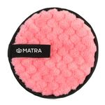 Buy MATRA Reusable Makeup Remover Cleansing Pad - Double-sided Soft Microfibre Facial Cleansing Puff - Purplle